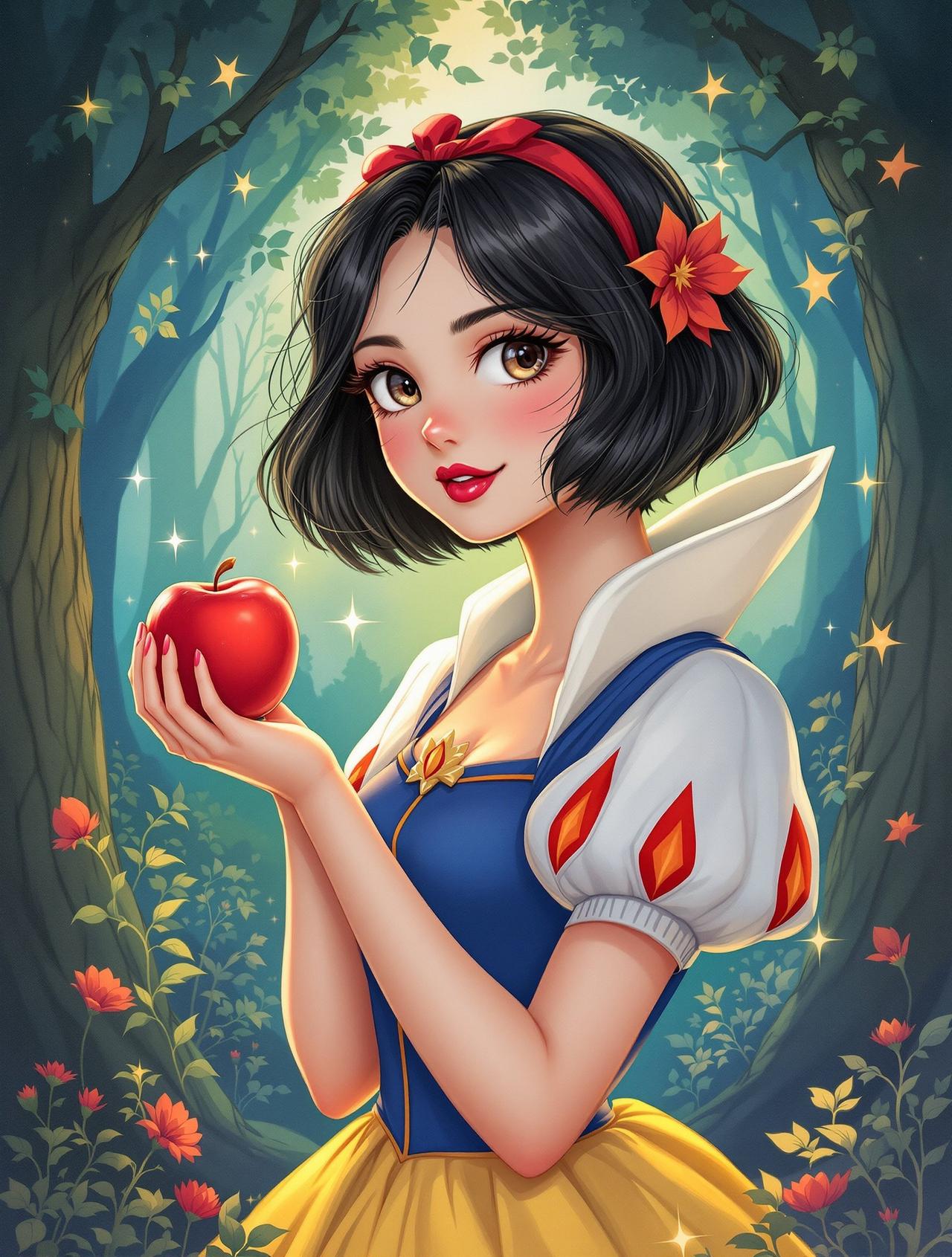 白雪公主不白 - 漫卷时光热门可乐漫画